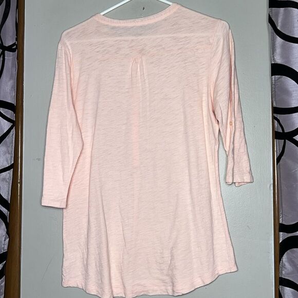 Eddie Bauer Henley Tee Medium - Picture 6 of 8